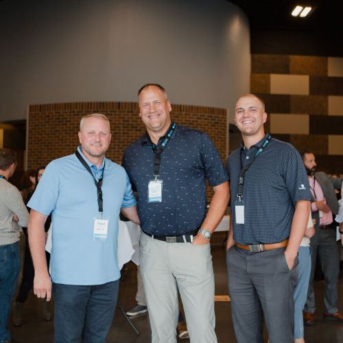 Three Business Owners at RizeX Connect Event